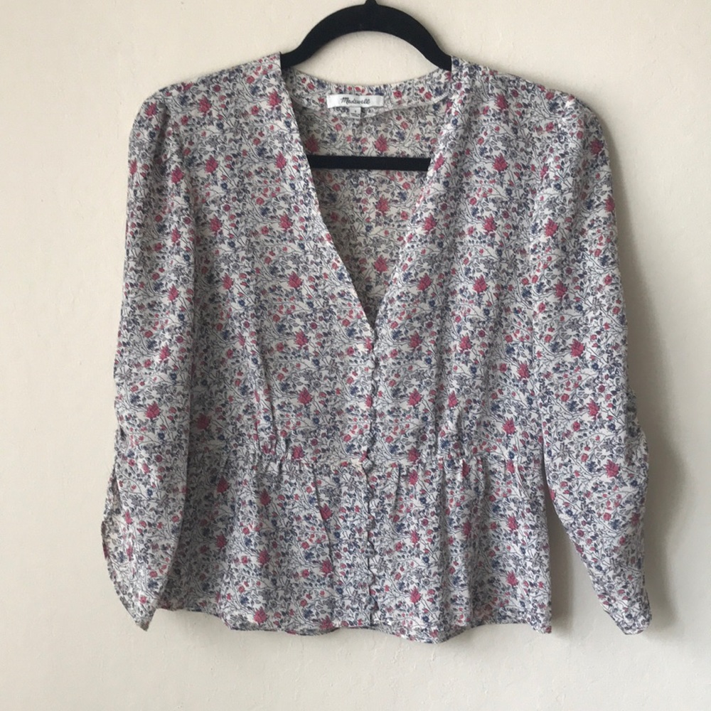 Madewell Floral Shirt